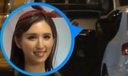 Kiều nữ TVB 'vui vẻ' với tình mới trong xe hơi, phớt lờ bồ già U80