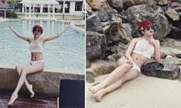 Bạn gái tin đồn Sơn Tùng khoe đường cong tuyệt đẹp với bikini