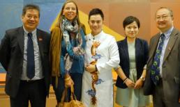 Ngô Nhật Huy hội ngộ cùng Chủ tịch Miss Châu Phi