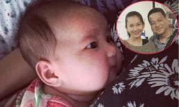 Cận khuôn mặt 'giống bố như đúc' của con gái Kim Hiền
