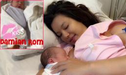 Lý Thanh Thảo 'Mùi ngò gai' đã sinh hạ con trai thứ 2