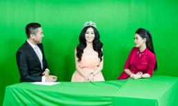 Hoa Hậu Huỳnh Thuý Anh rạng rỡ khi chia sẻ niềm vui Tết Trung Thu trên kênh HTV