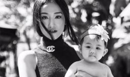 Maya lần đầu khoe con gái cưng hơn 7 tháng tuổi