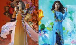 Thiên nhiên rạng rỡ trong tà áo dài Thái Tuấn