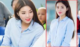 Hoa hậu Kỳ Duyên giản dị vẫn đẹp rạng ngời