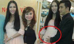 Phi Thanh Vân khoe khéo bụng bầu bác bỏ tin đồn mang thai giả