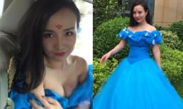 Can Lộ Lộ tái xuất, hóa Võ Tắc Thiên khoe vòng một nhức mắt