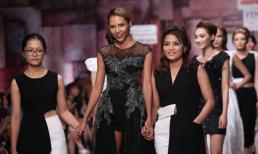 Minh Triệu đầy khí chất trong gam mầu trắng đen