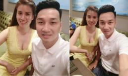 Bạn gái ăn vận gợi cảm bên MC Thành Trung