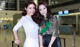 Angela Phương Trinh, Diễm My 9x cùng nhau đi Nhật từ sáng sớm