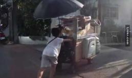 Cậu bé nhặt phế liệu để nuôi bà 80 tuổi