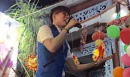 Ca sĩ Lâm Đăng Huy vui Trung Thu cùng trẻ em nghèo Long An