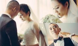 Lộ ảnh hậu trường đám cưới 7 tỷ của Ngọc Thạch và đại gia Hà thành