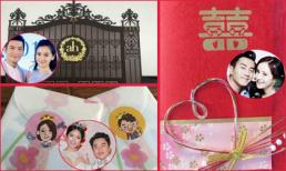 Chiêm ngưỡng thiệp cưới sao Á đẹp và độc