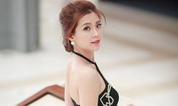 Á hậu Diễm Trang khoe đường cong gợi cảm sau khi lộ bạn trai 