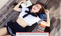 Elly Trần khiến fans Thái mê mẩn khi mặc đồng phục học sinh