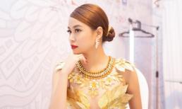 Hoàng Thùy Linh đẹp gợi cảm với bộ trang phục đậm sắc thu