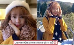 Minh Hằng đẹp trong veo như thiếu nữ tuổi 18