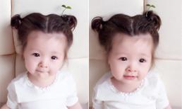 Cadie đáng yêu khi hưởng ứng trào lưu 'đầu mọc cây'