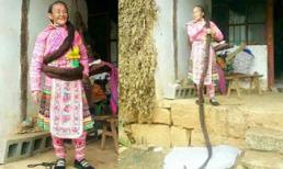 Người phụ nữ nuôi tóc dài hơn 2,4m hy vọng đạt kỷ lục thế giới