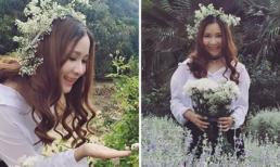 'Gái một con' Duy Uyên khoe nhan sắc 'mòn con mắt' 