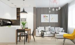 Hai căn hộ 45m² 'chuẩn không cần chỉnh' cho vợ chồng trẻ