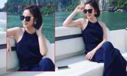 Angela Phương Trinh khoe sắc vóc yêu kiều giữa vịnh Hạ Long