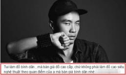 Đỗ Mạnh Cường phản pháo khi bị chê làm trang phục bình dân