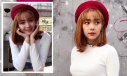 Minh Hằng đẹp tựa búp bê trên đất Hàn