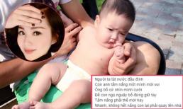 Con trai Tâm Tít đáng yêu như Sumo nhí