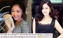 Văn Mai Hương tung bằng chứng phủ nhận tin 'đập mặt sửa tan nát'