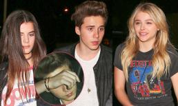 Cậu cả nhà Beck xém đụng 'tình cũ' khi đang cặp 'tình mới'