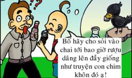 Truyện tranh: Rơi lệ vì phát hiện của trẻ con