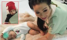 Trịnh Kim Chi khoe con gái hơn 4 tháng tuổi cực đáng yêu