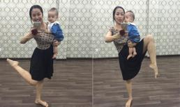 Ốc Thanh Vân 'bưng bê' bạn nhảy mới tạo dáng nhiệt tình