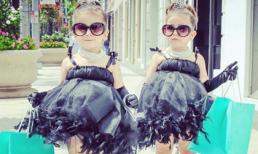 Cuộc sống sang chảnh của cặp song sinh “chỉ mặc hàng hiệu”