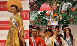 Mãn nhãn trước quốc phục đa sắc màu của người đẹp Hoa hậu Quốc tế 2015