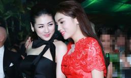 Kỳ Duyên thân thiết không rời bên cạnh Tú Anh tại sự kiện