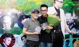 NSƯT Thành Lộc diện đồ ton sur ton ca rô trắng đen đi nghe nhạc trẻ