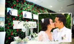 Quang cảnh hôn lễ đậm chất ngôn tình của Văn Anh và Tú Vi