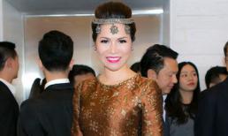 Hoa hậu Bùi Thị Hà khoe vẻ đẹp quyền lực với phong cách nữ hoàng tham dự show của Lý Nhã Kỳ