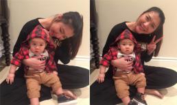 Con trai Vy Oanh ngơ ngác khi sang nhà Ngọc Quyên chơi