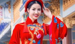 Á khôi Ngọc Vân dự thi Hoa hậu các quốc gia 2015