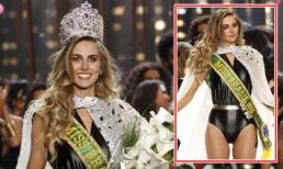 Hoa hậu Hoàn vũ Brazil 2015 mặc áo tắm đăng quang