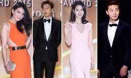 Dàn siêu sao Hoa - Hàn đẹp rạng rỡ trên thảm đỏ 'Oscar Hàn Quốc'