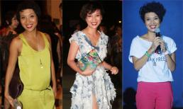 Soi gu thời trang 'thảm họa' của MC Thùy Minh