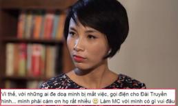 MC Thùy Minh cám ơn những người đe dọa mình mất việc