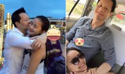 Phan Như Thảo hạnh phúc khoe ảnh chồng ôm hôn và kè kè ở bên