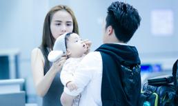 Vợ chồng Diễm Hương đưa con trai đi trăng mật ở Pháp