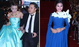 Vợ mới Victor Vũ khổ sở vì váy, trong khi tình cũ Vân Trang rạng ngời trên thảm đỏ